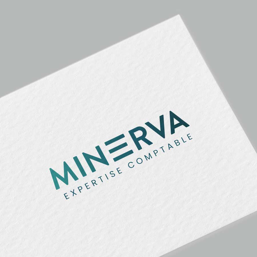 création logo Minerva expertise comptable montpellier