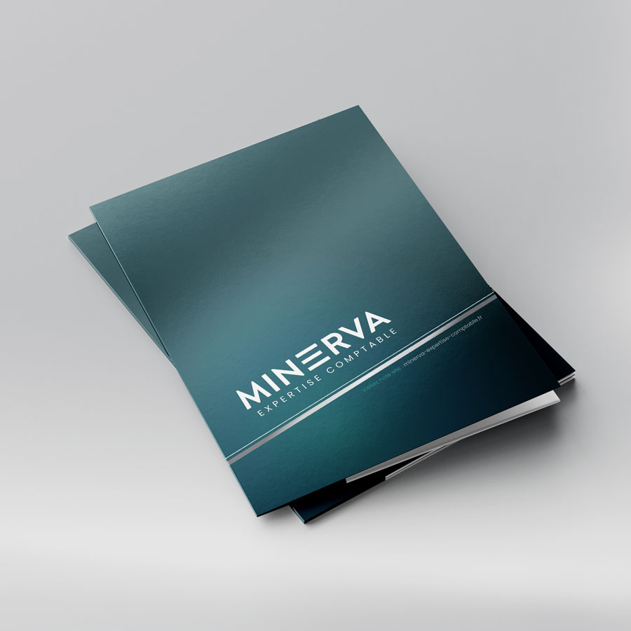 création logo Minerva expertise comptable montpellier