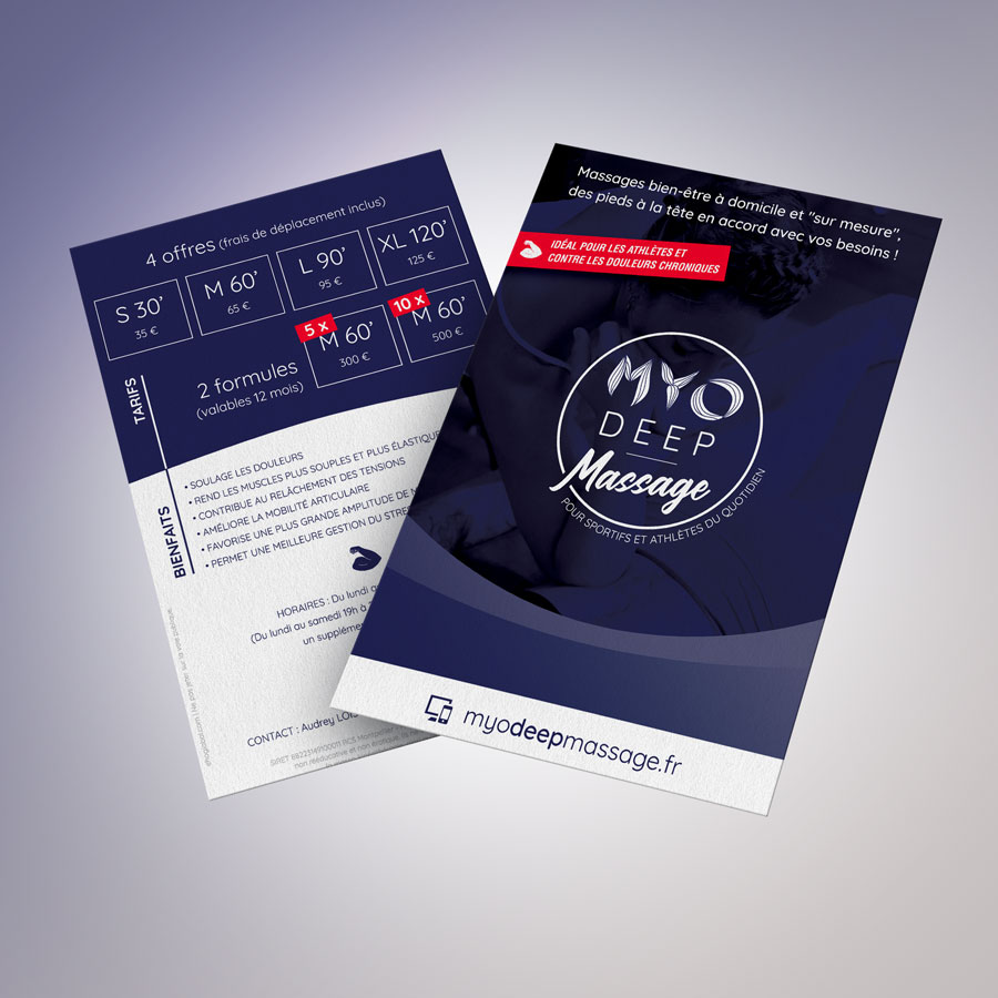 infographie flyer a5 myo-deep-massage montpellier